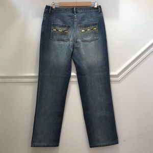 Like new St. John Embellished Jeans
